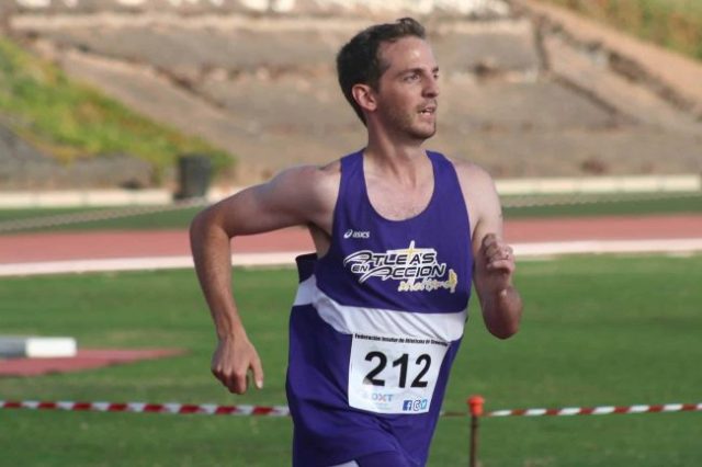 Page-AIA Track and Field trip-competing Olympic race walker trains with Athletes in Action
