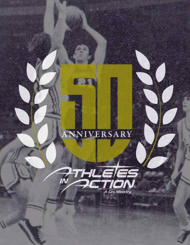 Athletes in Action 50th Anniversary report cover