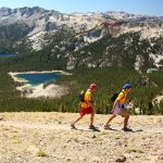 runners at mammoth lakes, CA