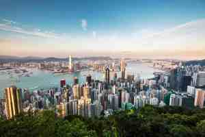 skyline of East Asia
