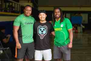 Three Jamaican athletes