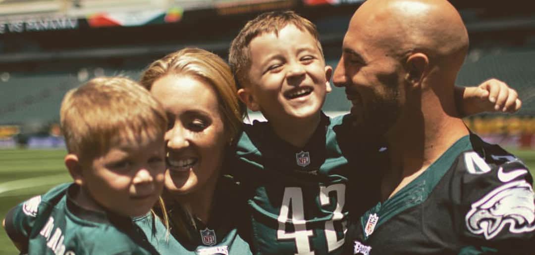 An NFL wife serving in her community