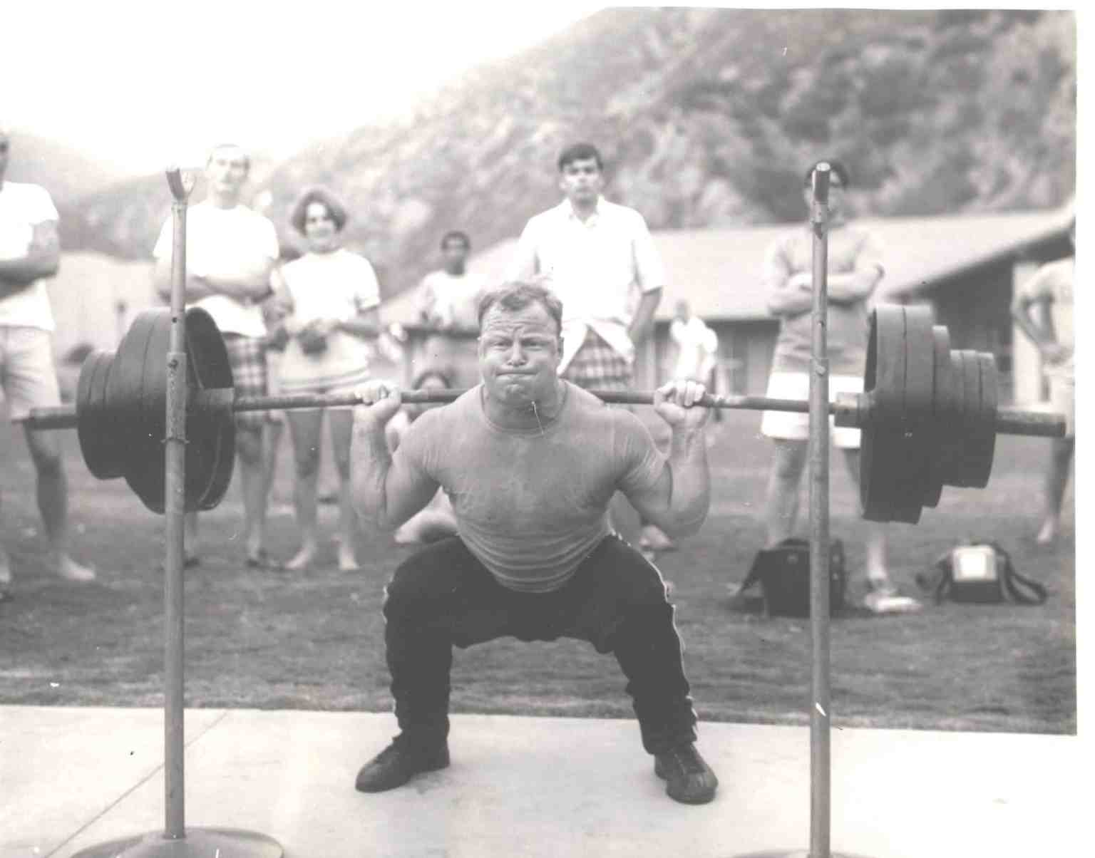 Vintage Athletes in Action wrestling and weightlifting photo