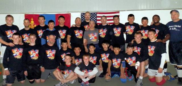 Mongolian sports camp
