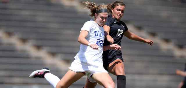 two female soccer players