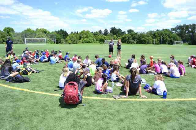Youth Camp on Field