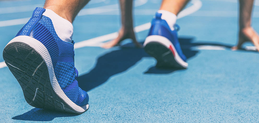 runner starting