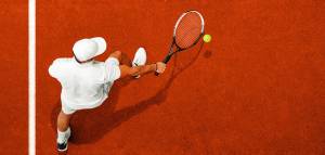 male tennis player