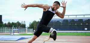 athlete running