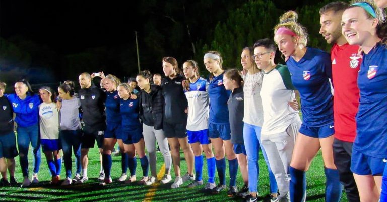 Division 1 women's soccer players in Portugal