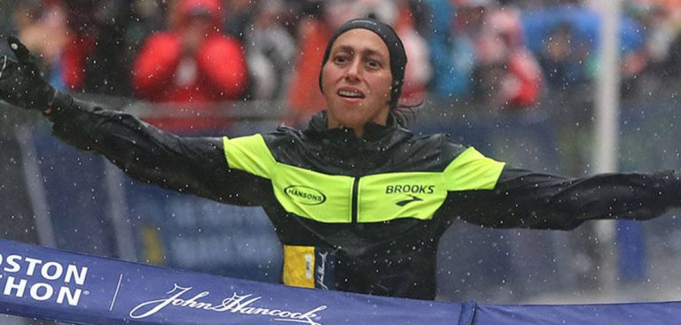 Boston Marathon Desiree Linden
