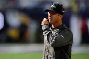 Baltimore Ravens head coach John Harbaugh