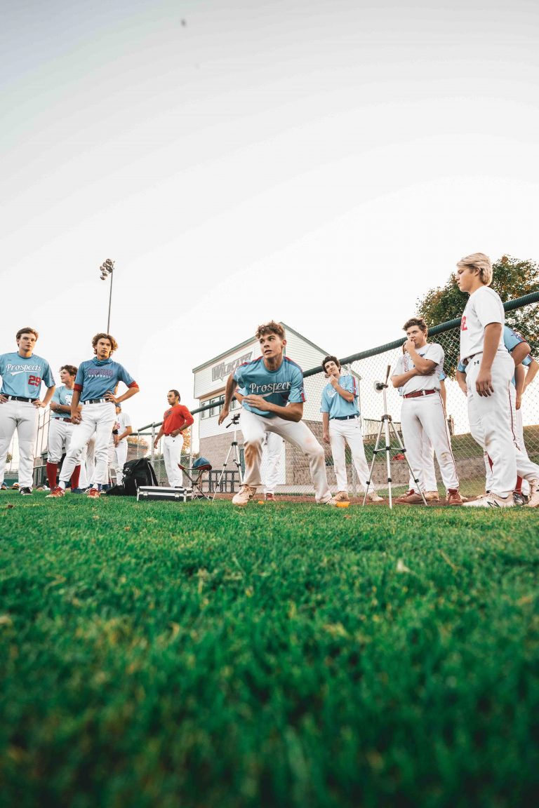 young team of baseball players