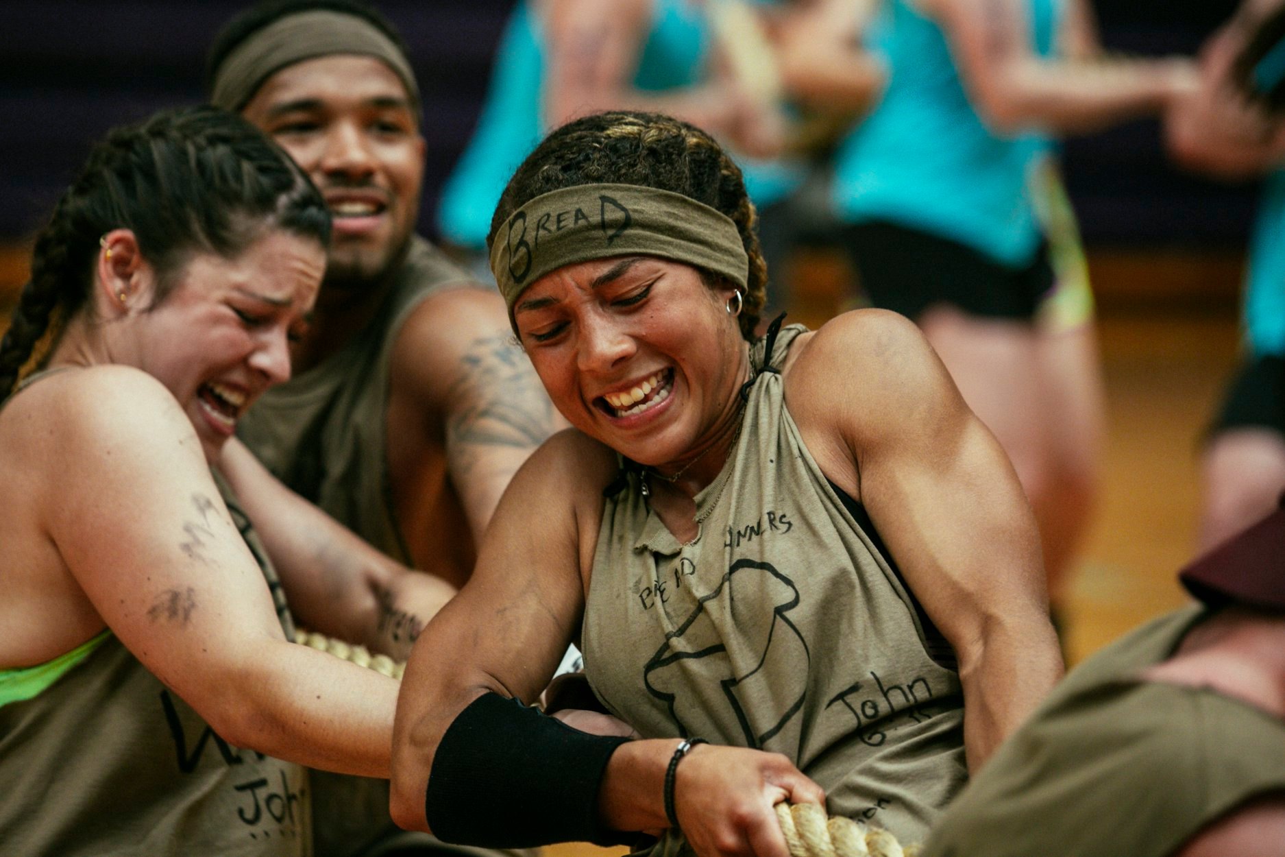 College athletes at Ultimate Training Camp