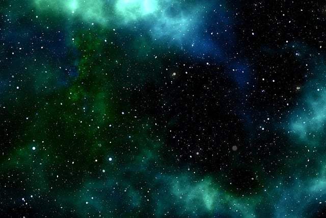 starry night sky
