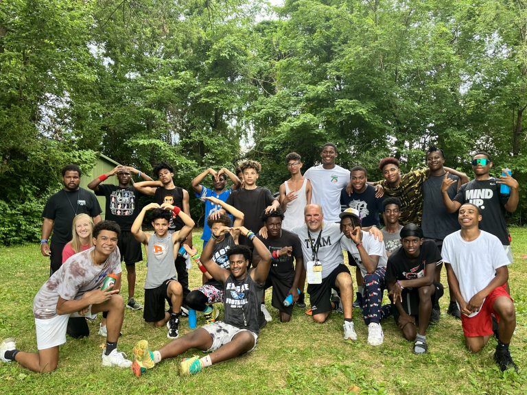 Group photo of campers