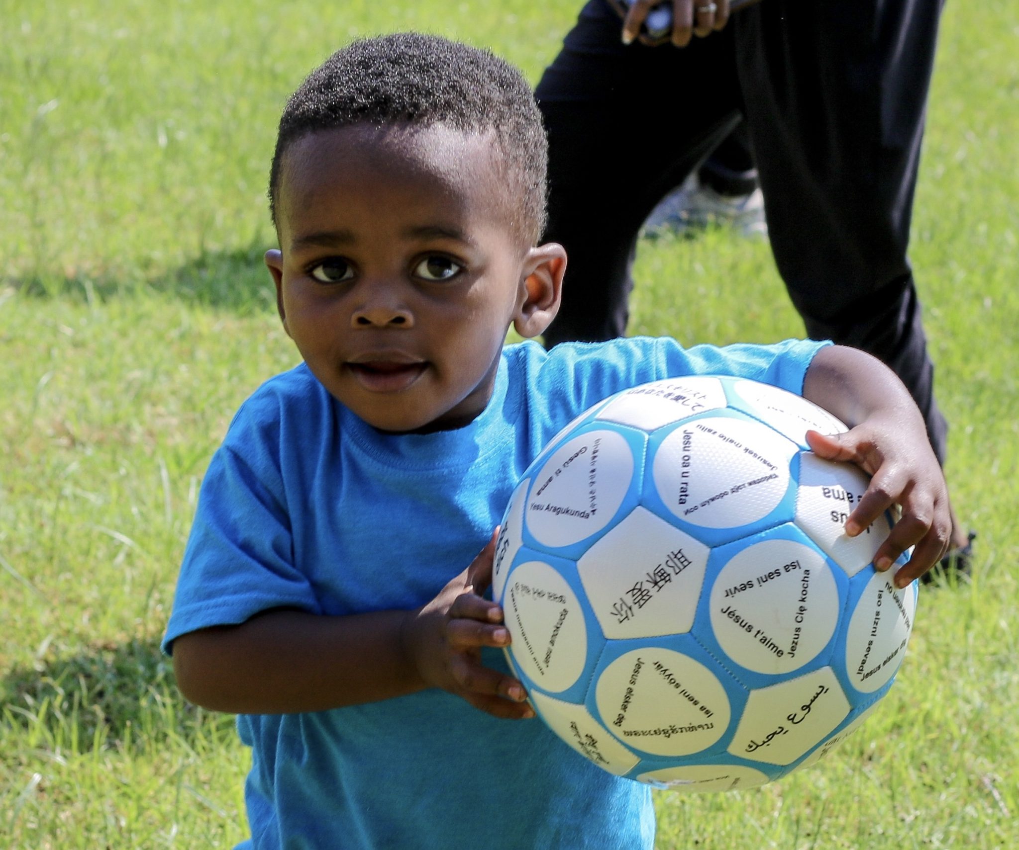 Jesus Loves You Soccer Balls Athletes in Action