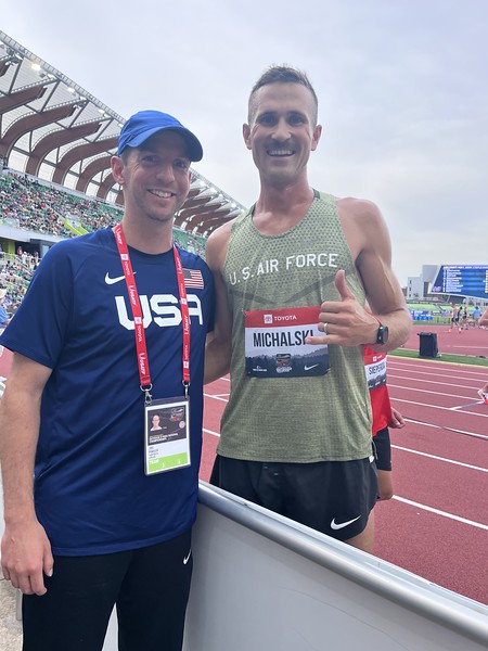Track athletes at USATF Outdoor Nationals