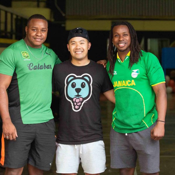 Three Jamaican athletes
