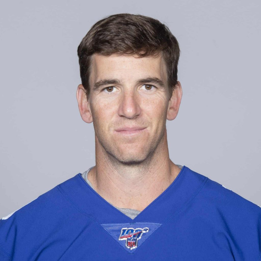 This is a 2019 photo of Eli Manning of the New York Giants NFL football team. This image reflects the New York Giants active roster as of Monday, June 3, 2019 when this image was taken. (AP Photo)